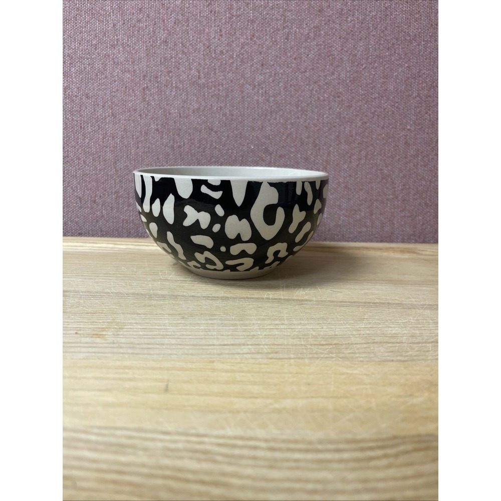 Bowl Leopard‎ Print 22 Oz New Animal Print Funky Fun Whimsical Vibe